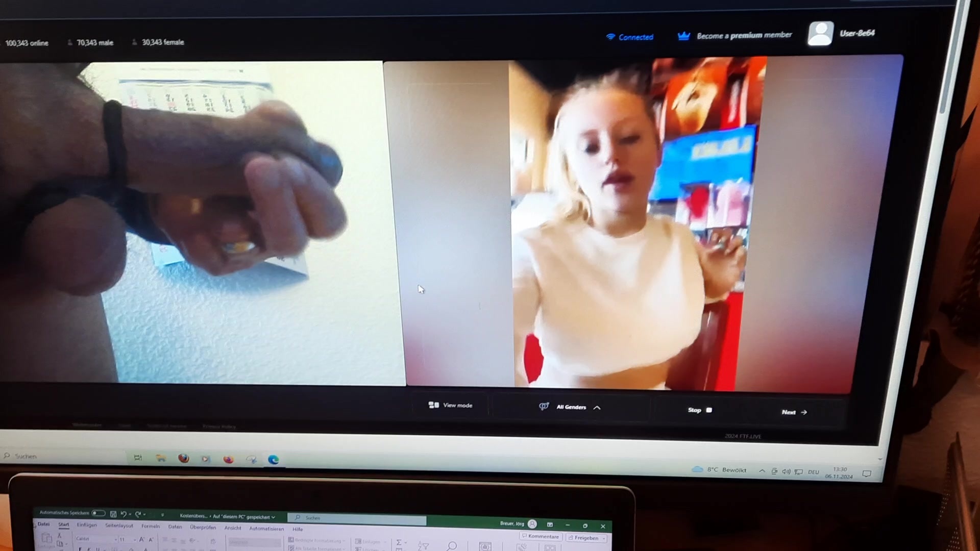 Webcam mit Cockring